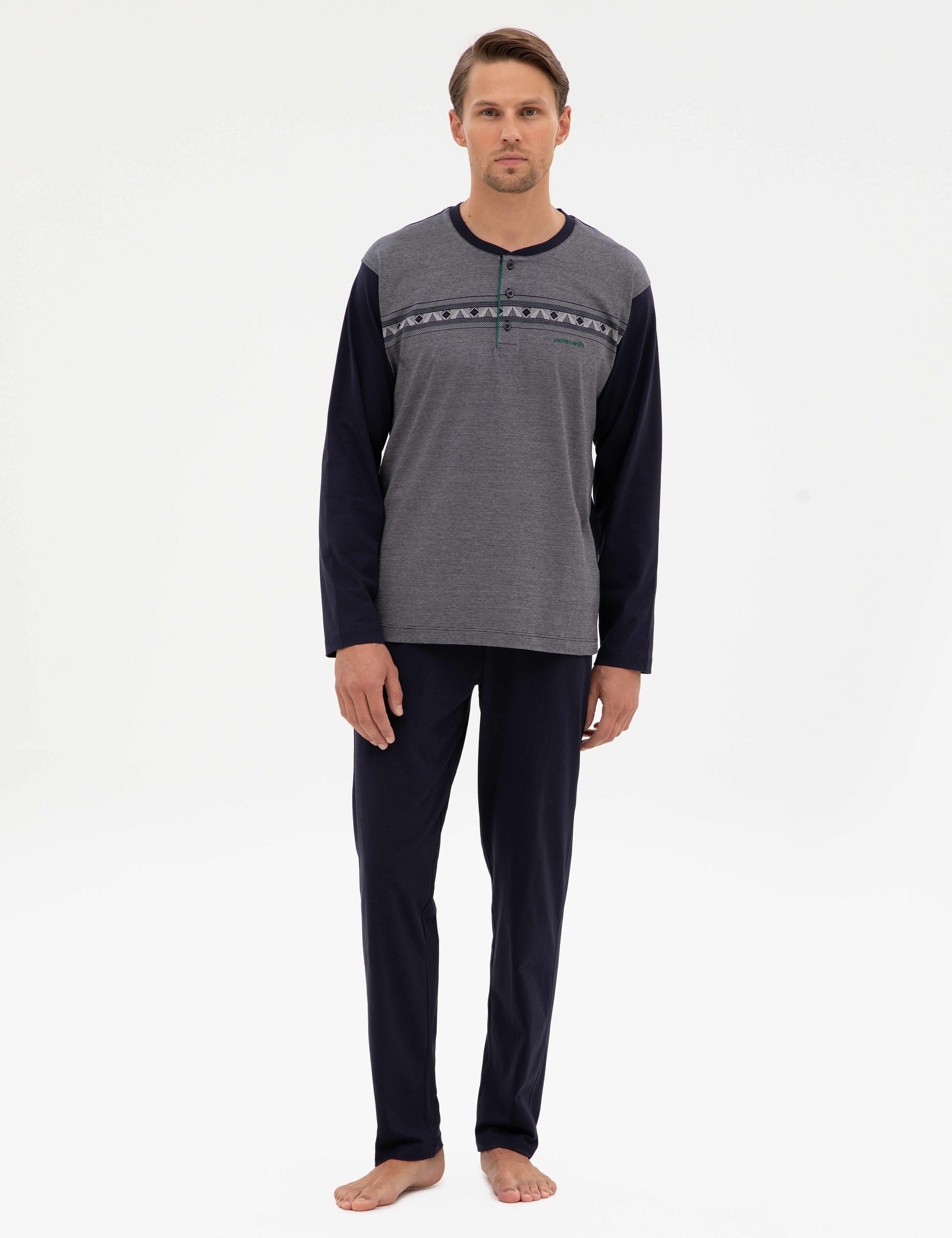 Lacivert Pijama Takımı - Image 1