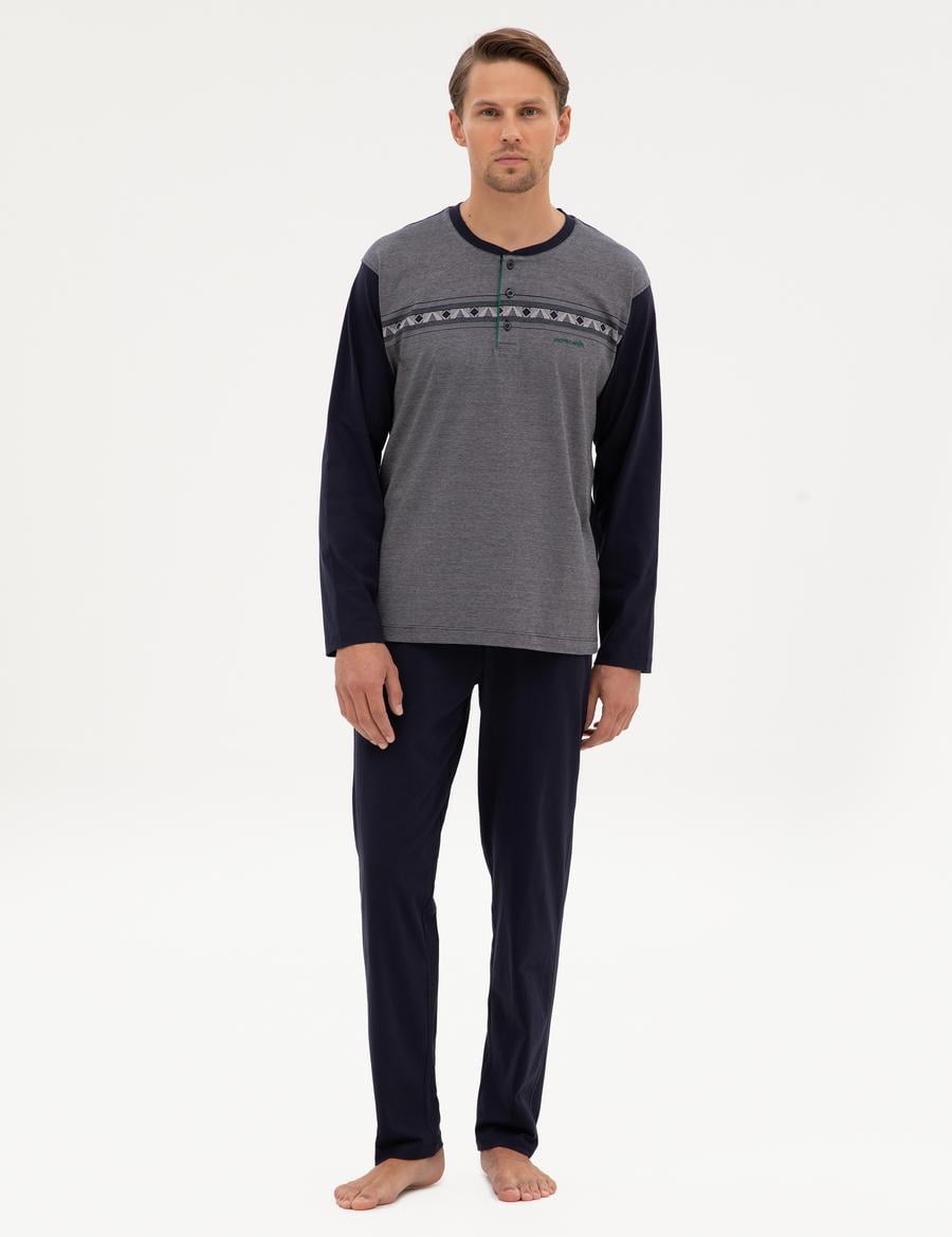 Lacivert Pijama Takımı