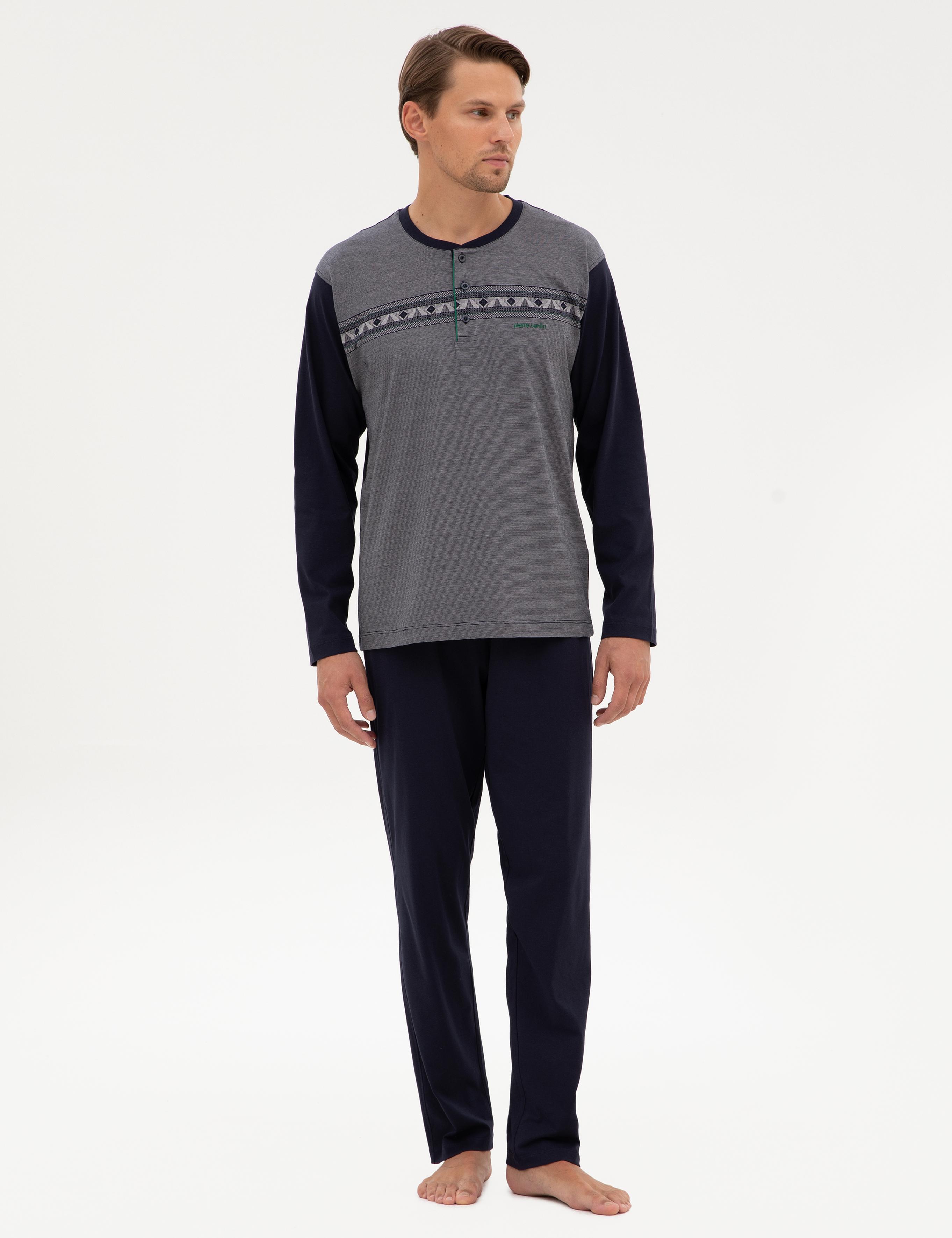 Lacivert Pijama Takımı