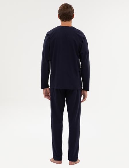 Lacivert Pijama Takımı - 50322651013
