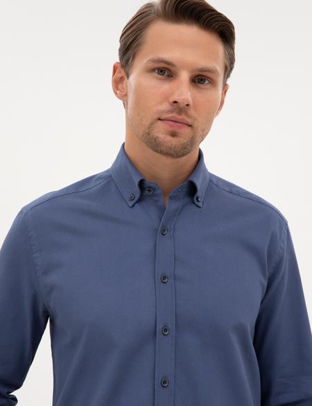 İndigo Regular Fit Uzun Kollu Gömlek - 50311308001
