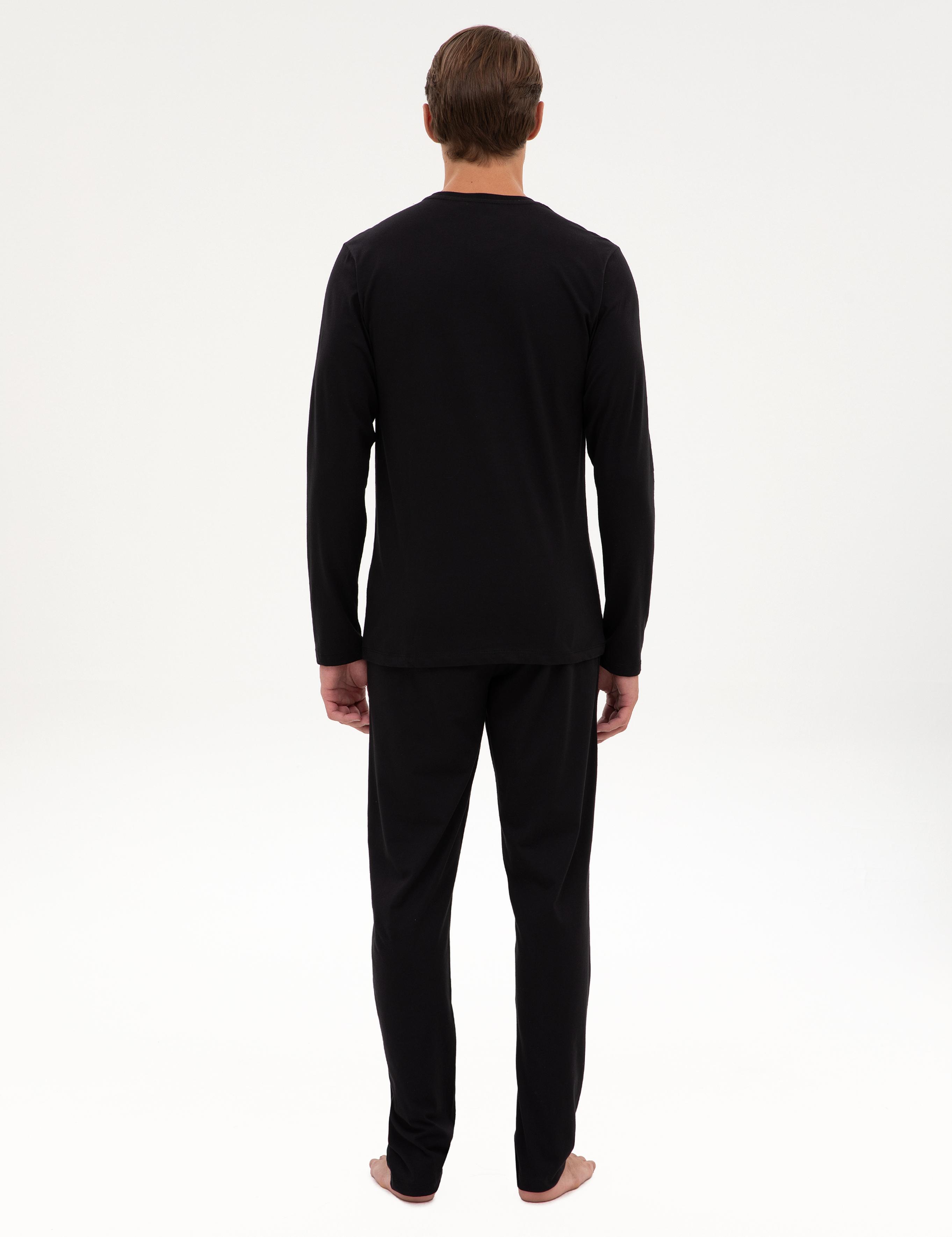 Siyah Pijama Takımı