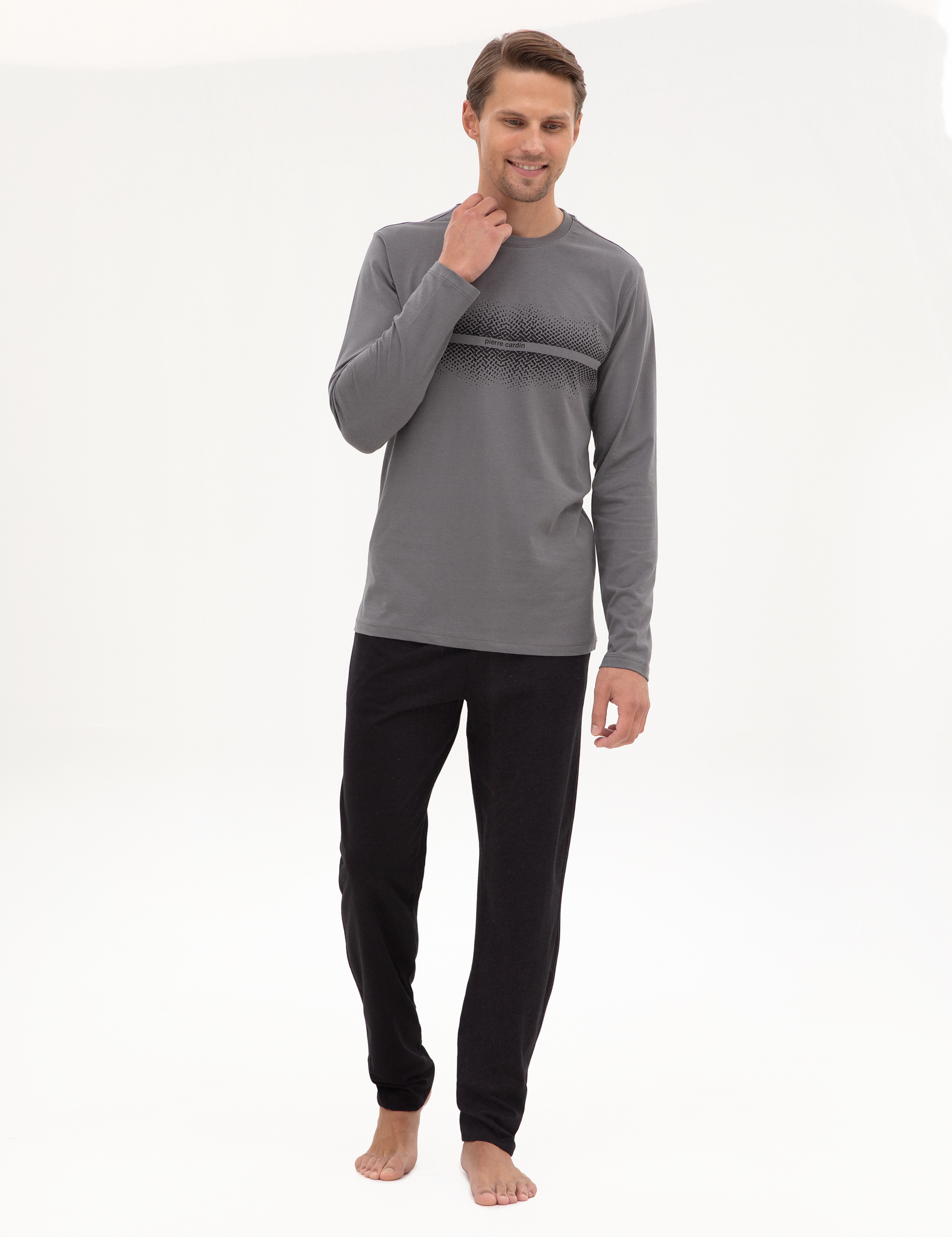 Koyu Gri Pijama Takımı - Image 1