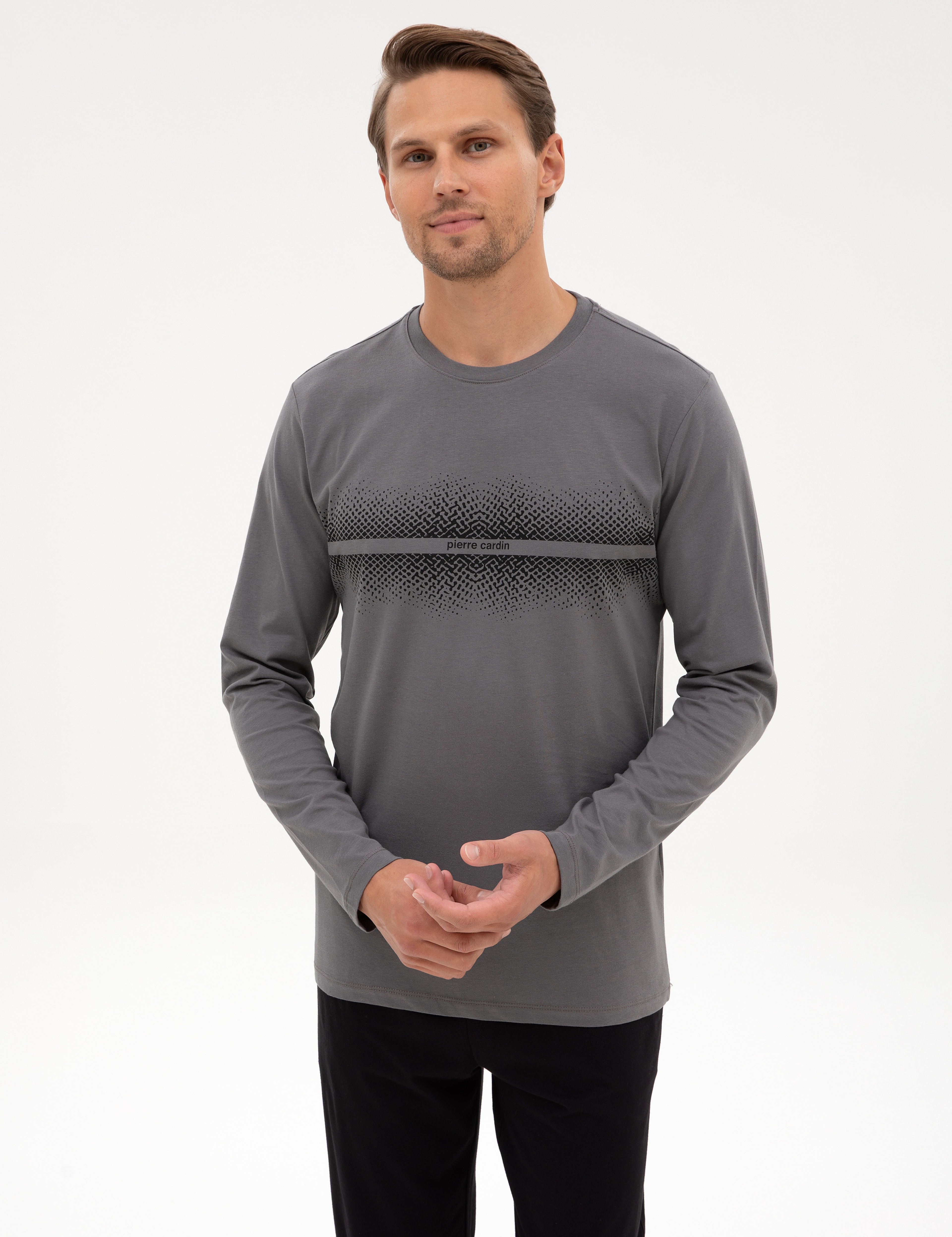 Koyu Gri Pijama Takımı - Image 3
