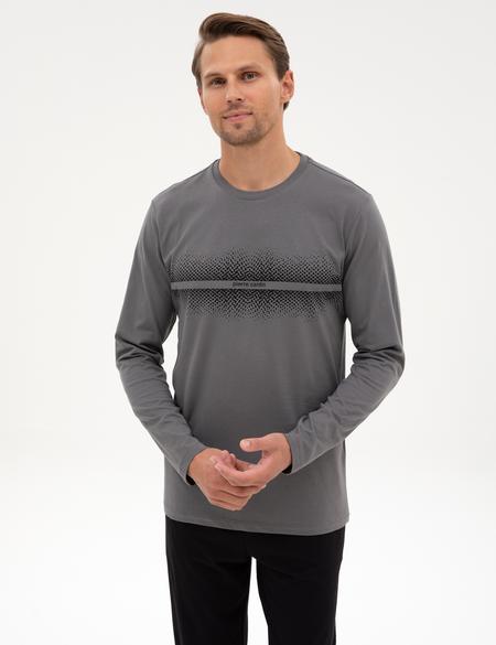 Koyu Gri Pijama Takımı - 50322634004