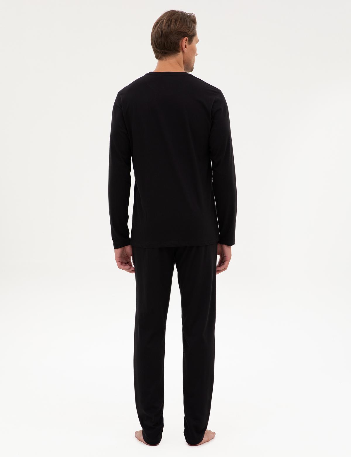 Siyah Pijama Takımı - 50322632009