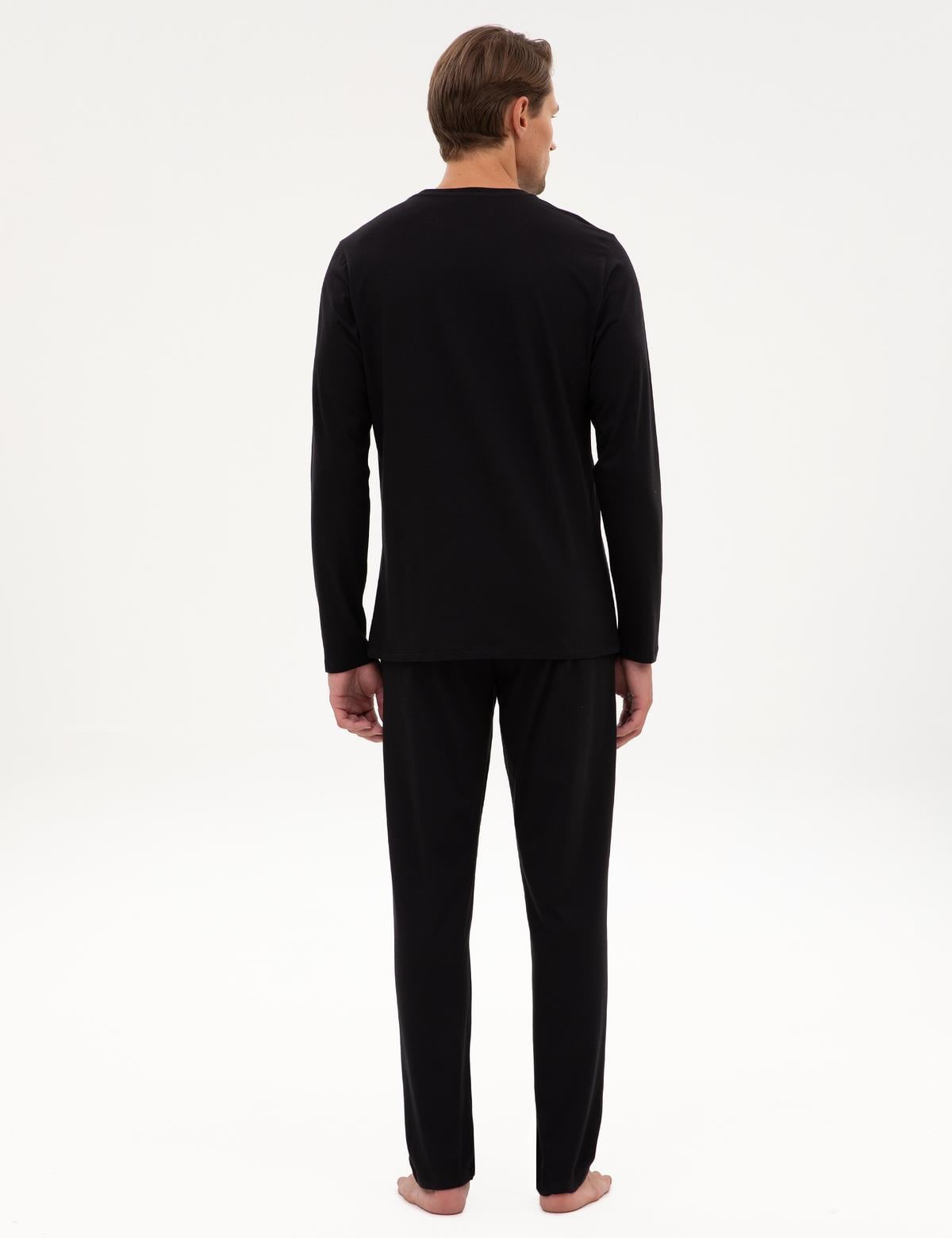 Siyah Pijama Takımı - 50322636001