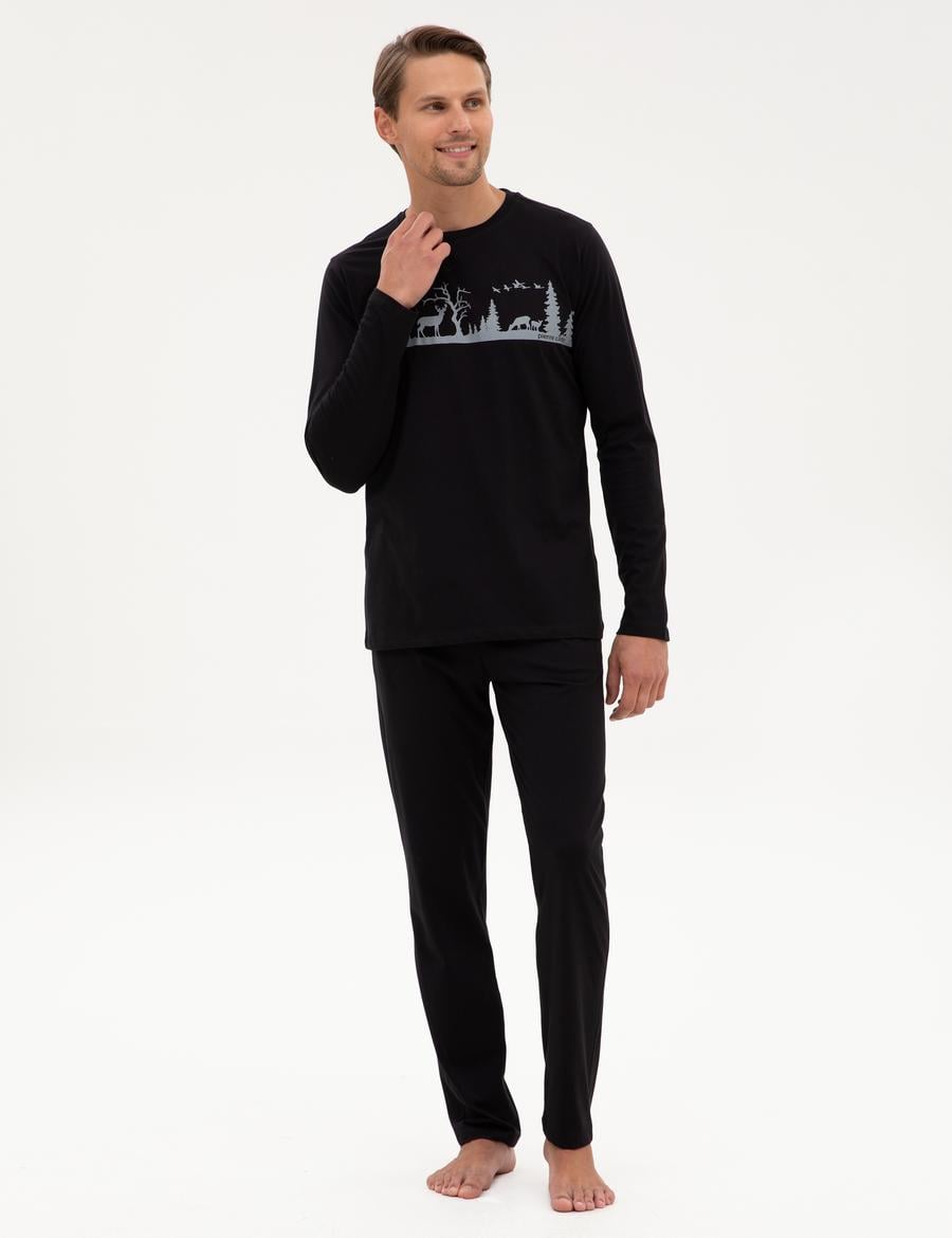 Siyah Pijama Takımı