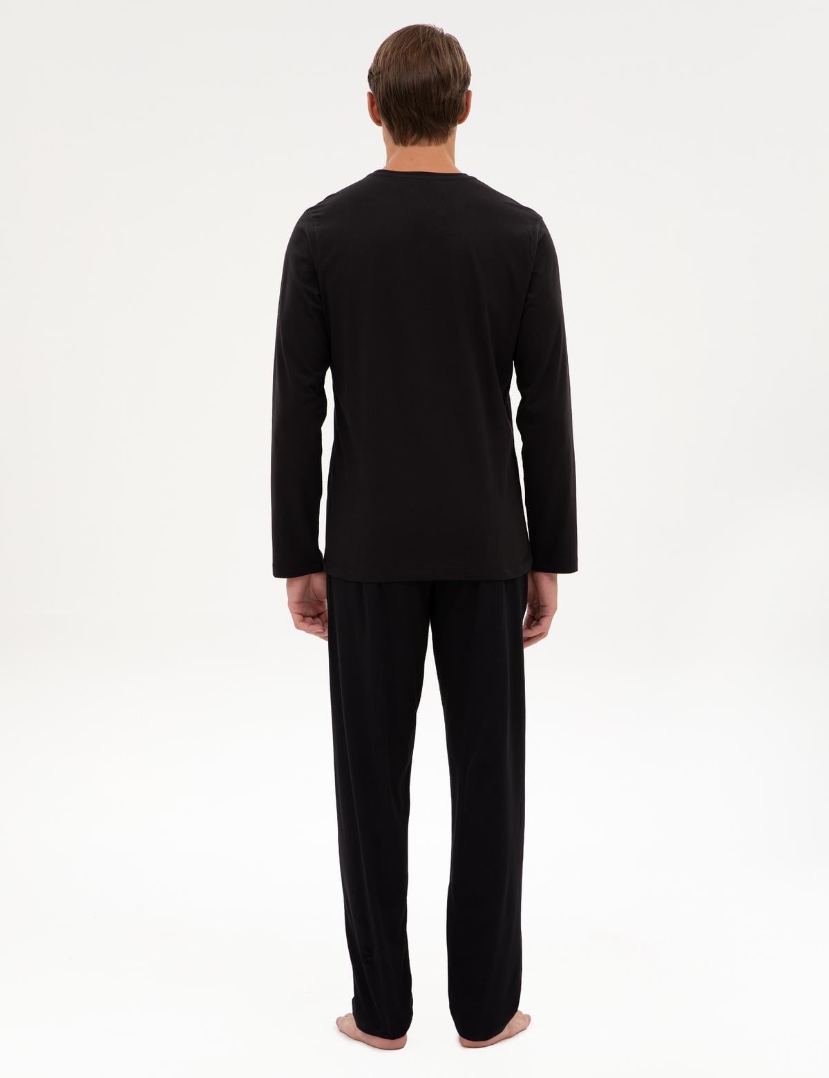 Siyah Pijama Takımı - 50322631006