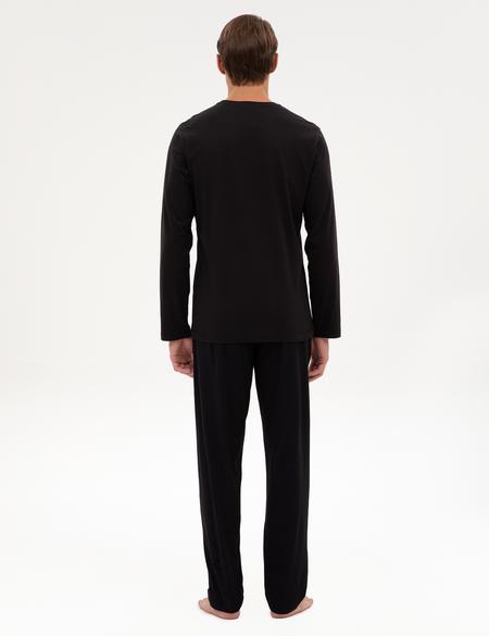 Siyah Pijama Takımı - 50322631006