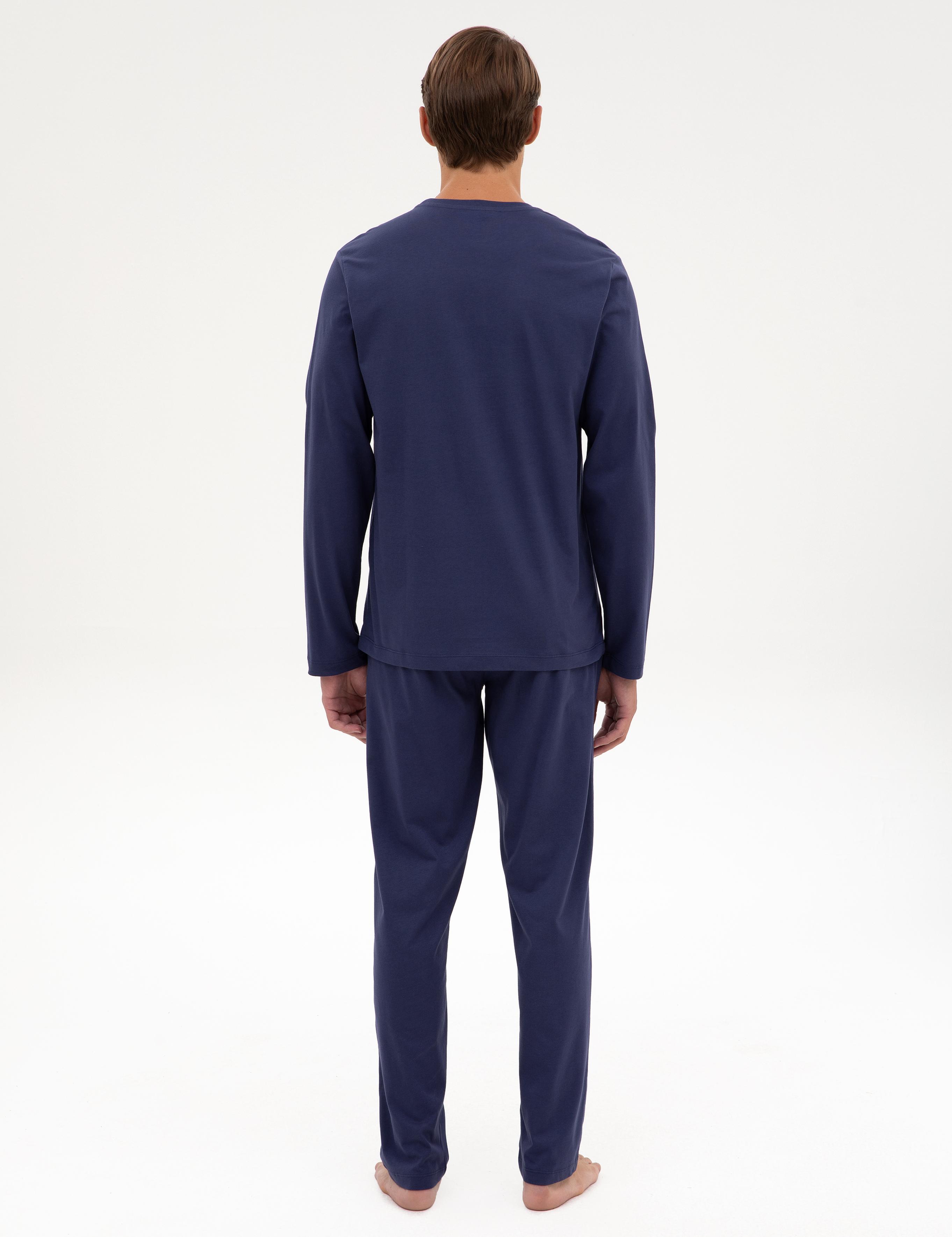 İndigo Pijama Takımı