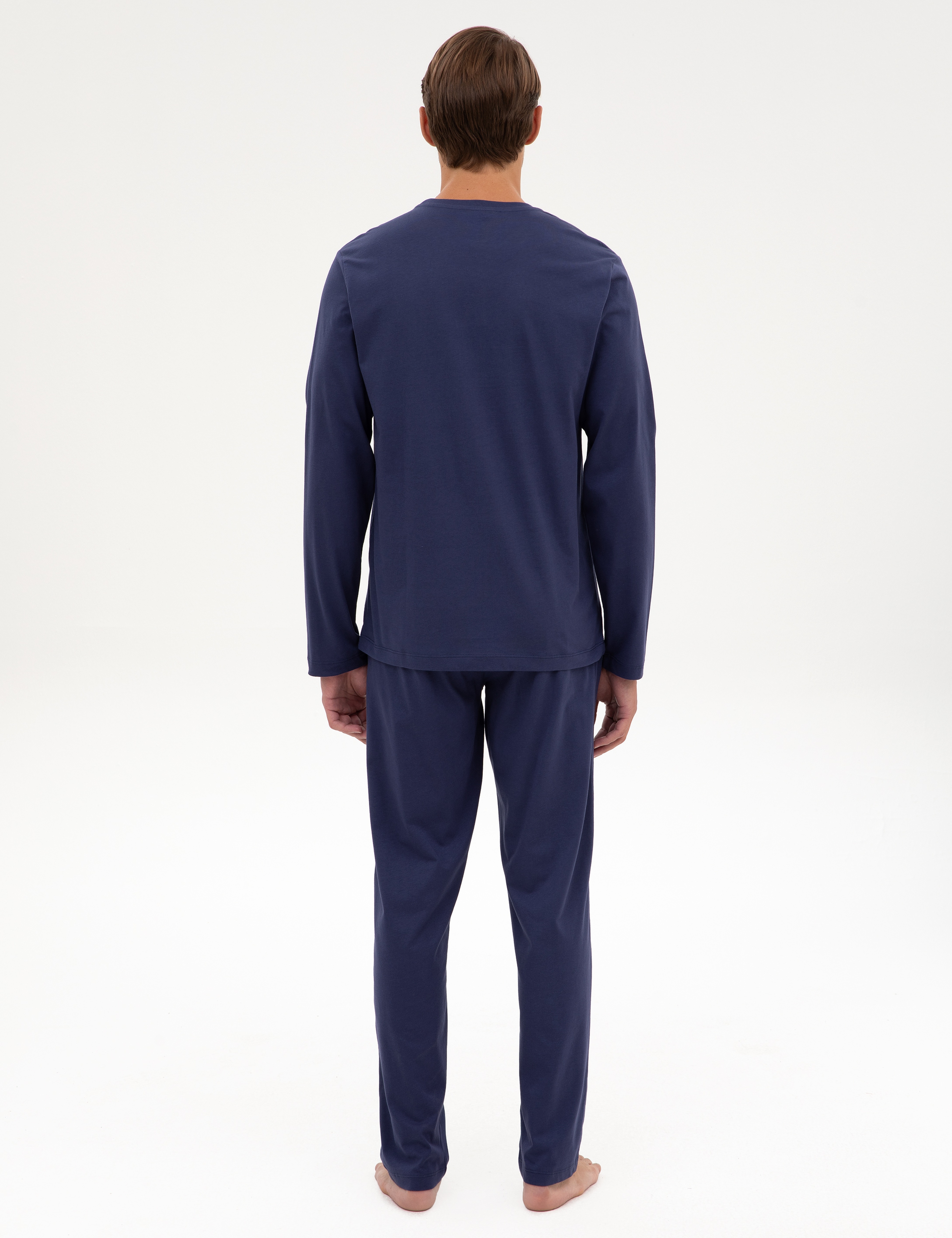 İndigo Pijama Takımı