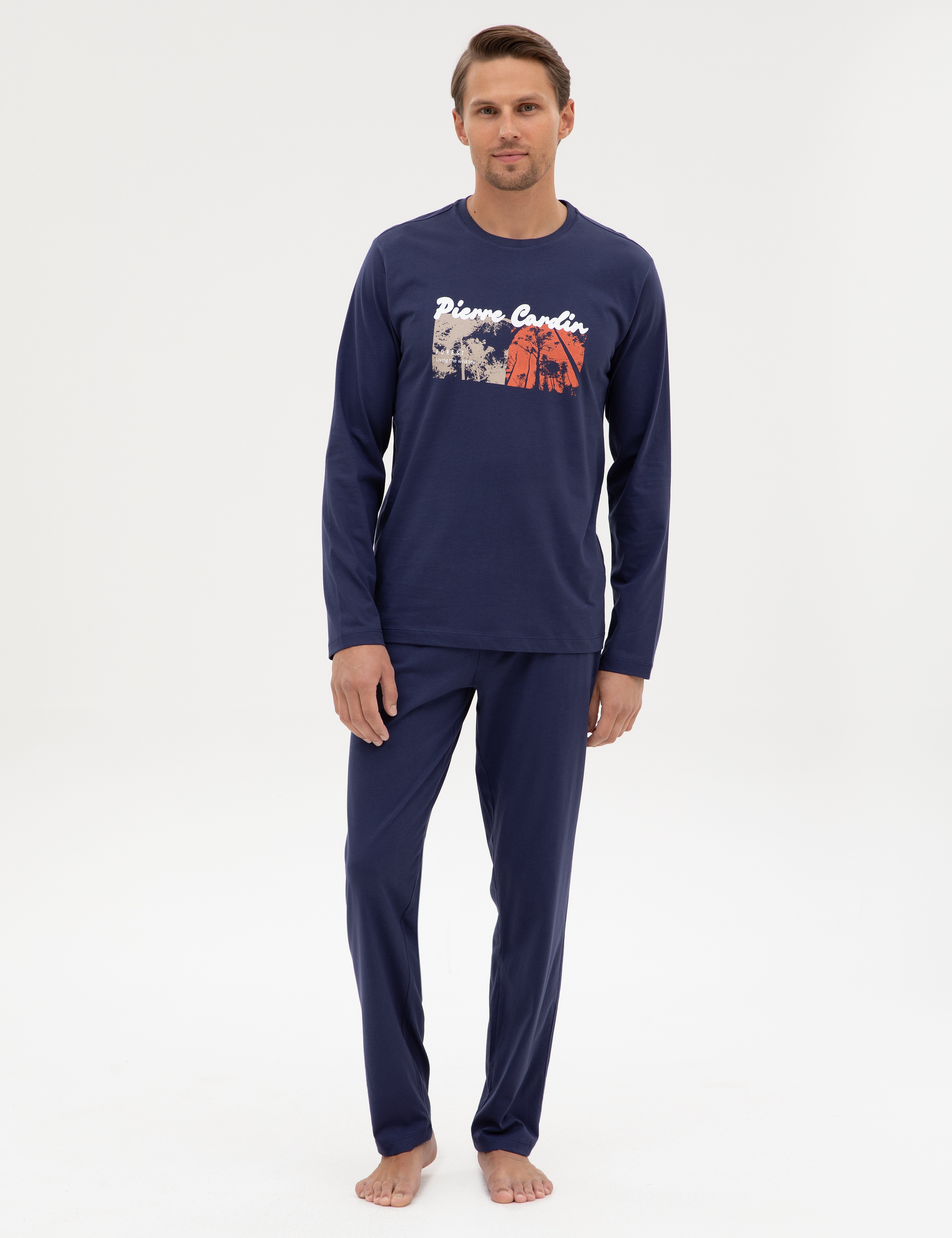 İndigo Pijama Takımı