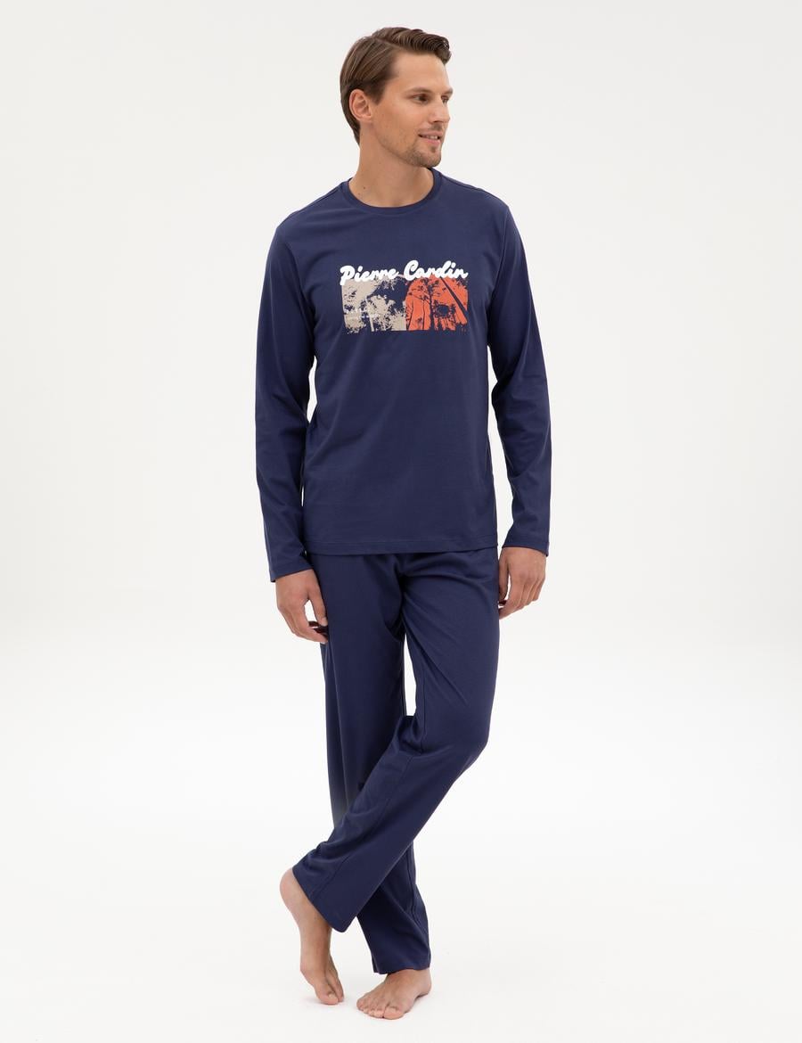 İndigo Pijama Takımı