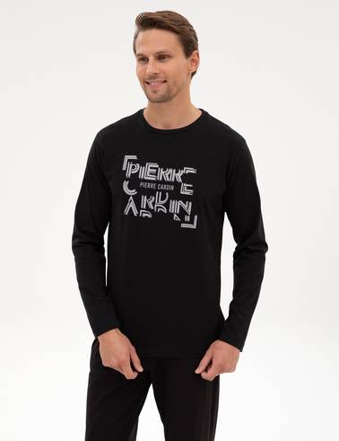 Siyah Pijama Takımı