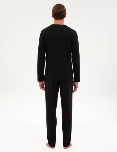 Siyah Pijama Takımı