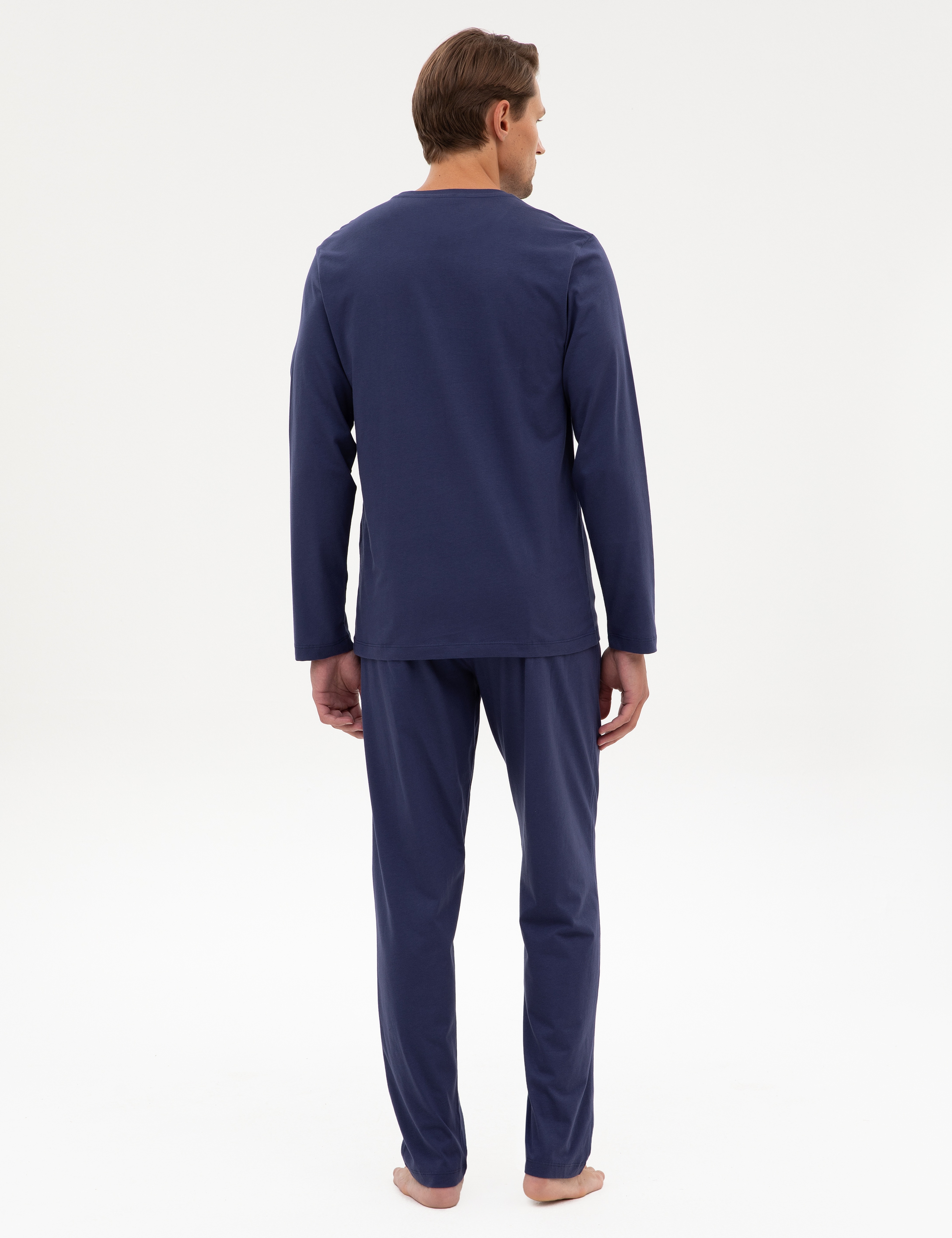 İndigo Pijama Takımı