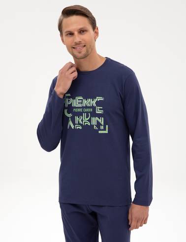 İndigo Pijama Takımı