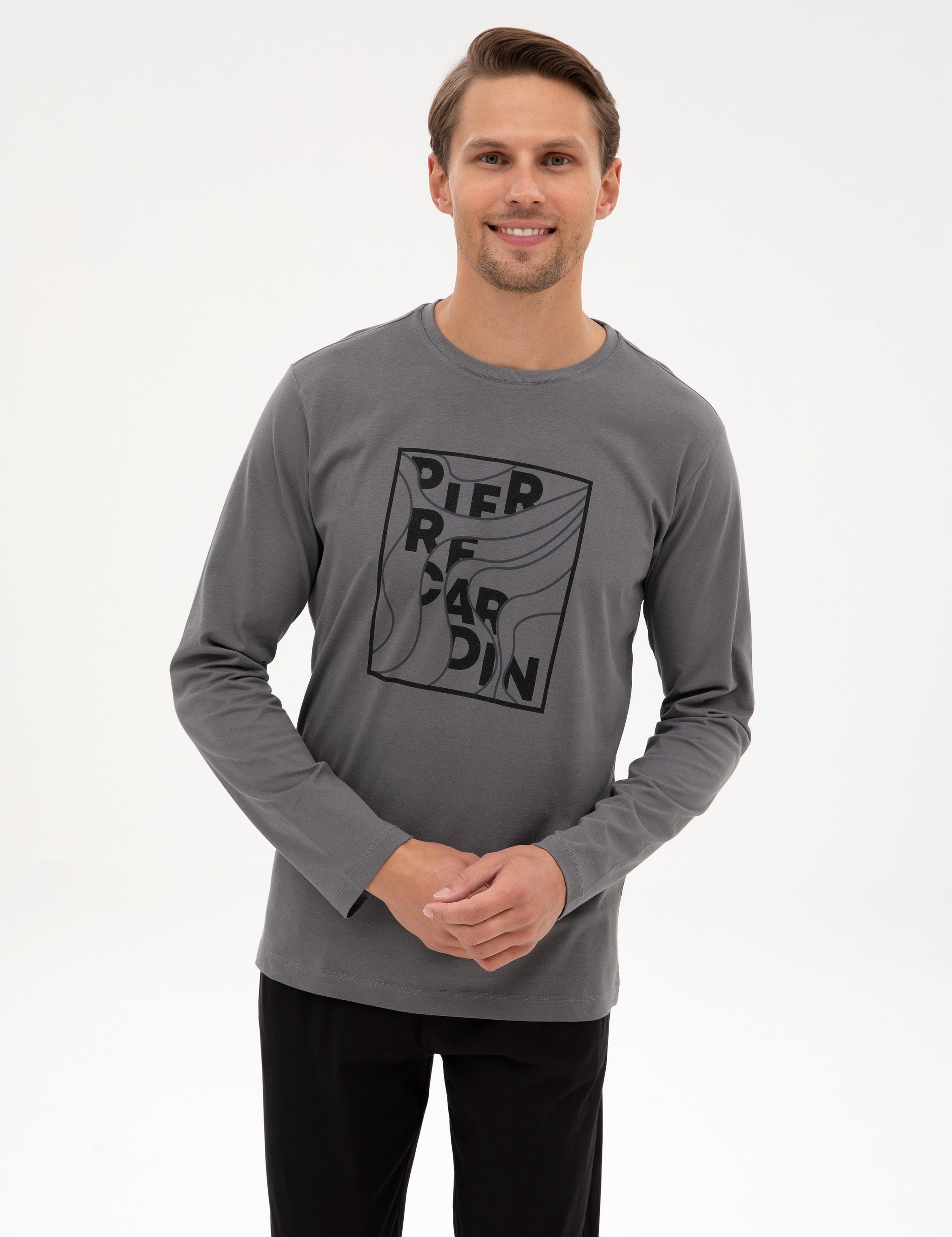 Koyu Gri Pijama Takımı