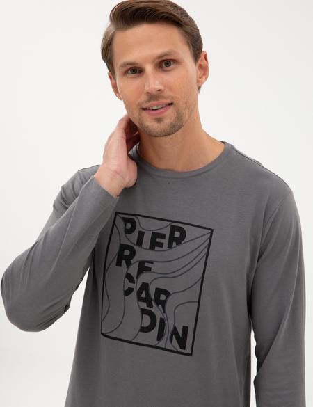 Koyu Gri Pijama Takımı - 50322653012