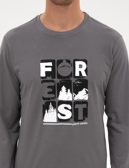 Koyu Gri Pijama Takımı - 50322655008