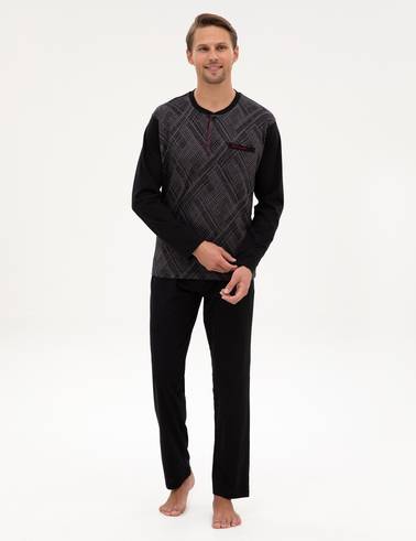 Siyah Pijama Takımı