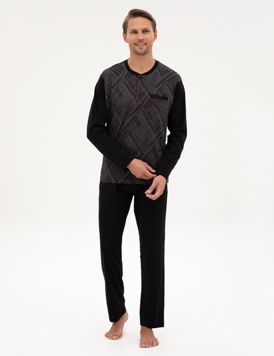Siyah Pijama Takımı