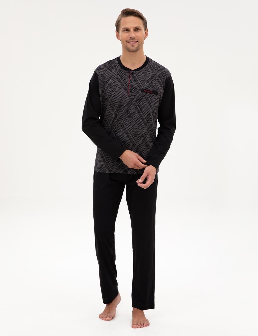 Siyah Pijama Takımı