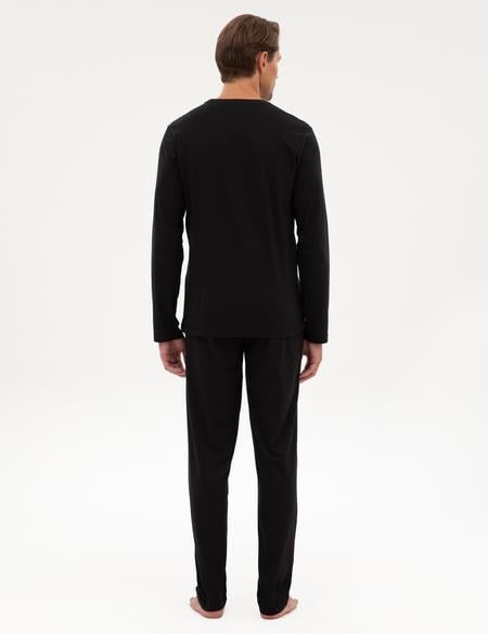 Siyah Pijama Takımı - 50322655001