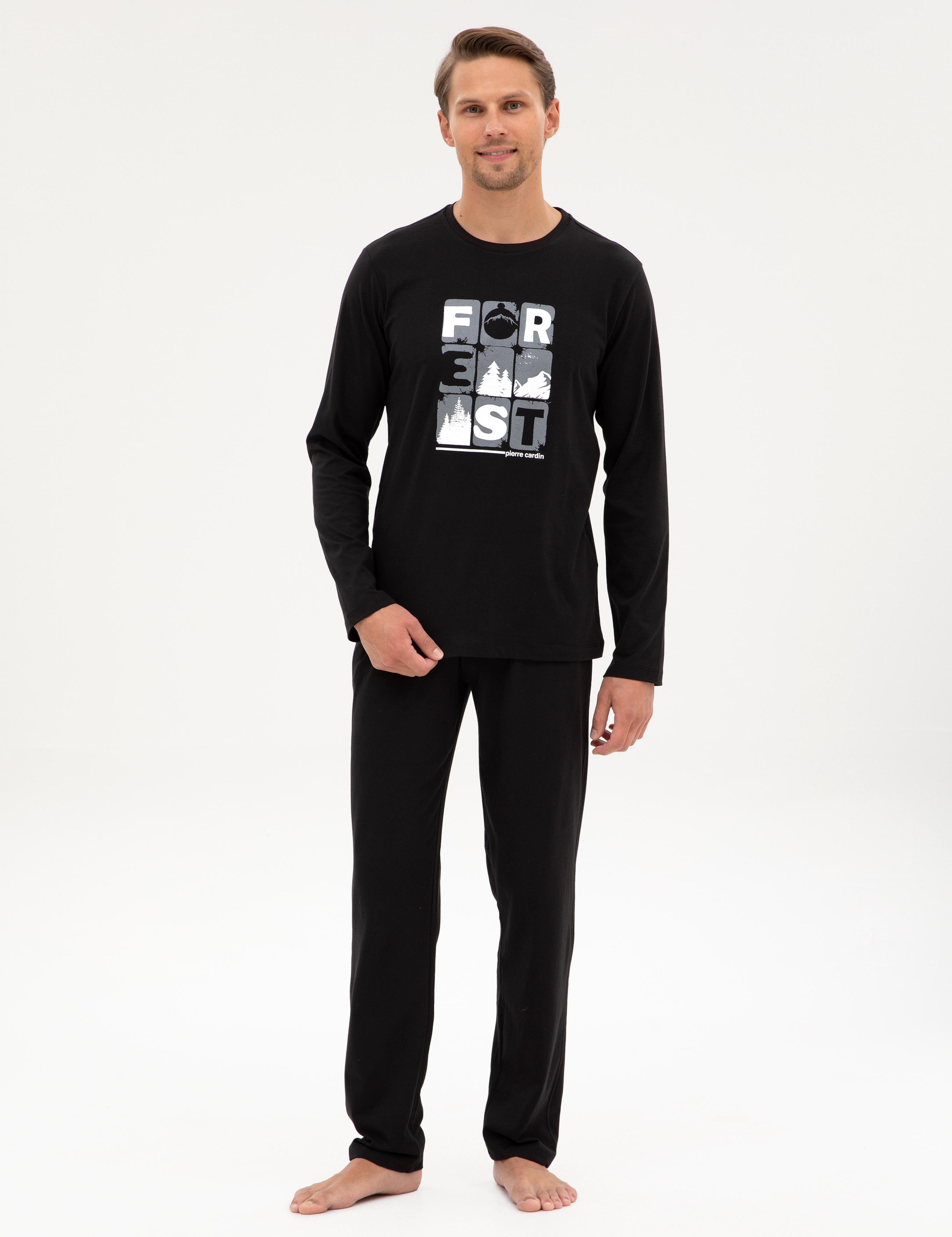 Siyah Pijama Takımı