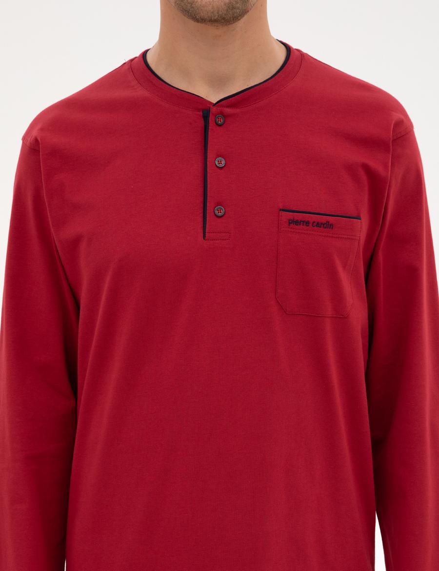 Bordo Pijama Takımı & İç Çamaşır Seti