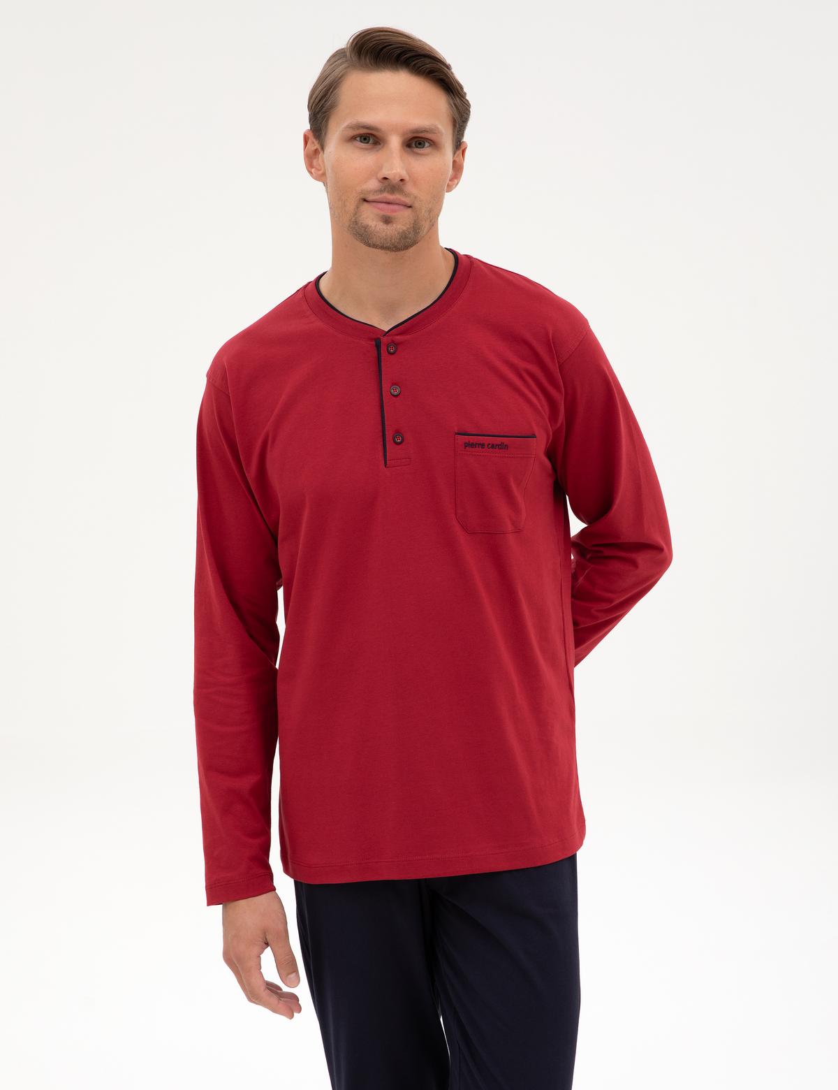 Bordo Pijama Takımı & İç Çamaşır Seti - 50322570002