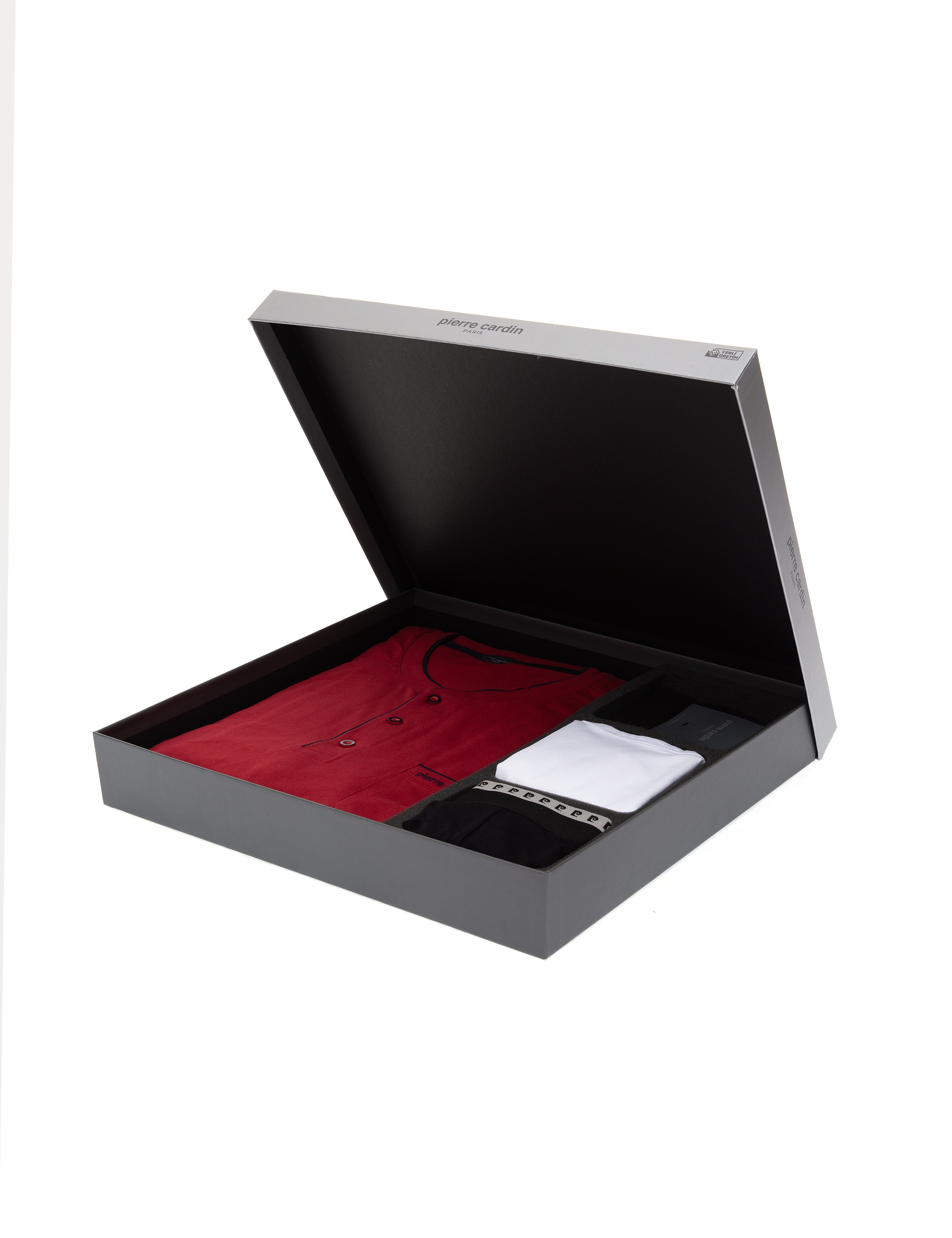 Bordo Pijama Takımı & İç Çamaşır Seti