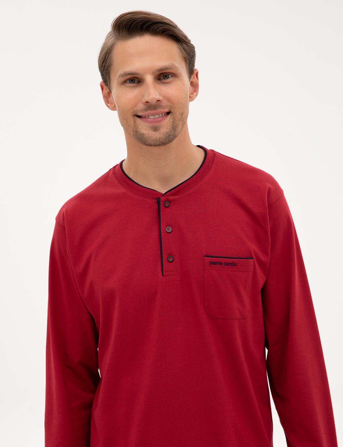 Bordo Pijama Takımı & İç Çamaşır Seti - 50322570002