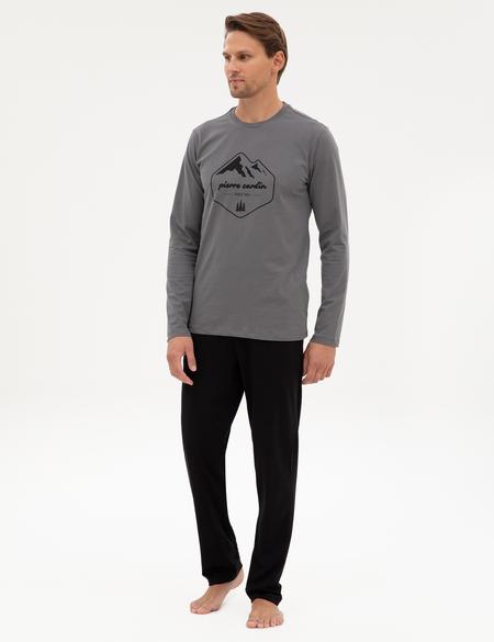 Koyu Gri Pijama Takımı - 50322632004