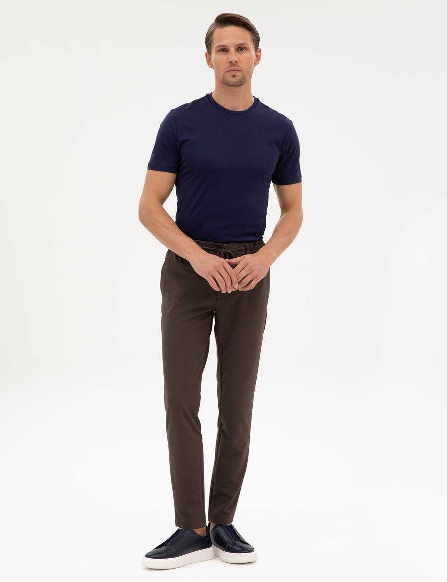 Kahverengi Kumaş Pantolon