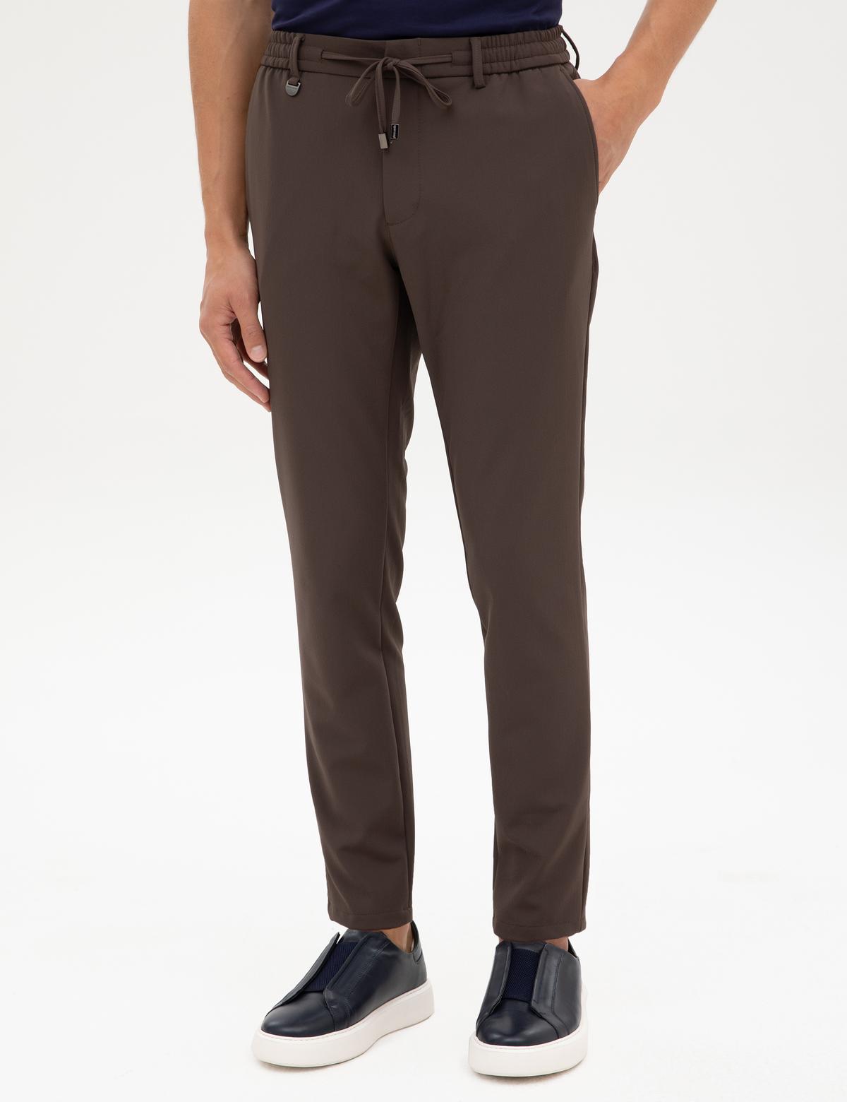 Kahverengi Kumaş Pantolon - 50313620170