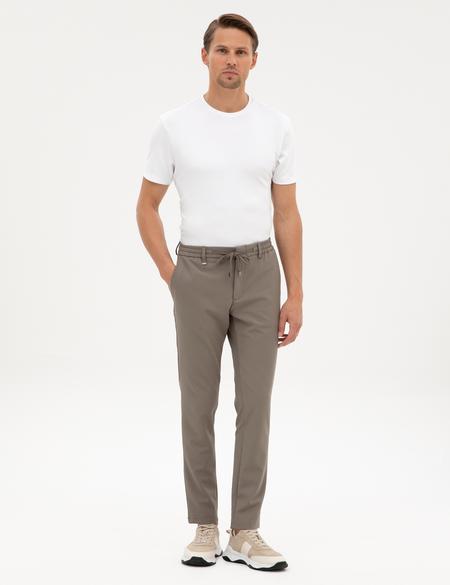 Yeşil Kumaş Pantolon - 50313620131