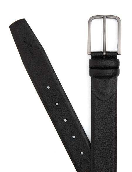 Siyah %100 Deri Kemer & Cüzdan Set - 50319276002