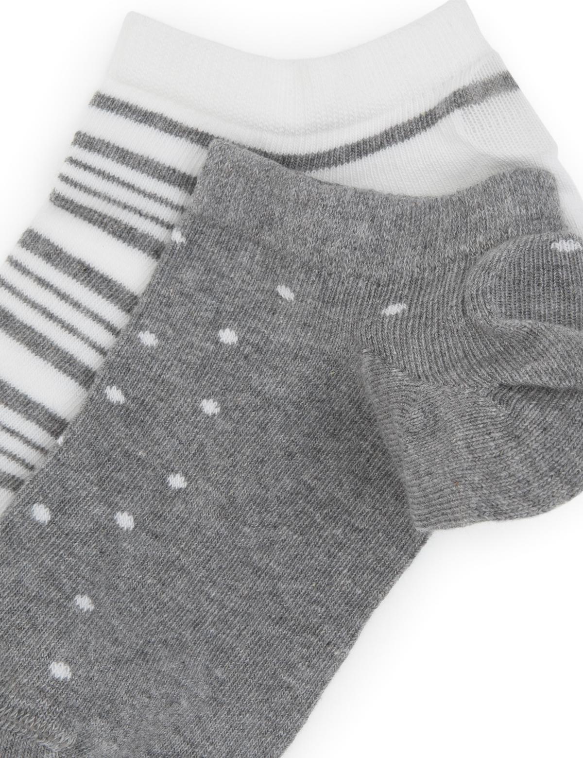 Kadın 2'li Patik Çorap - 50308199003