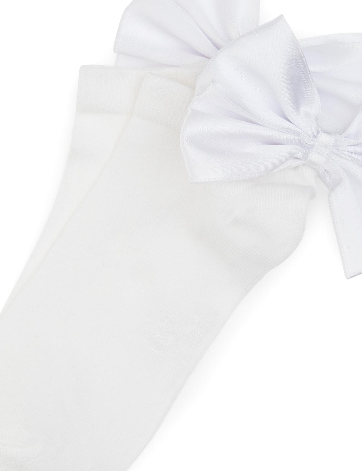 Kadın Beyaz Kurdela Detaylı Çorap - 50308192002