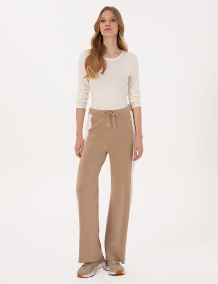 Bej Flare Fit Eşofman Altı - 50309252006