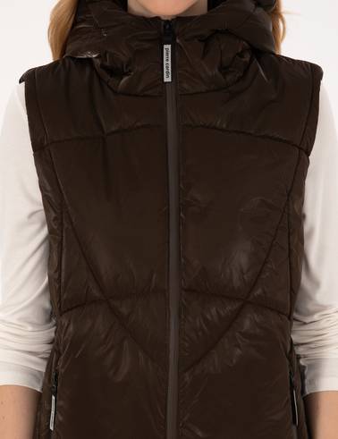 Kahverengi Regular Fit Yelek