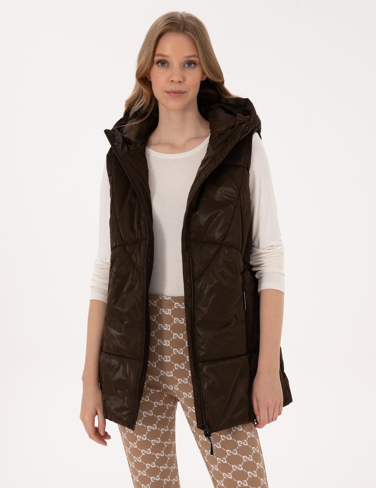 Kahverengi Regular Fit Yelek