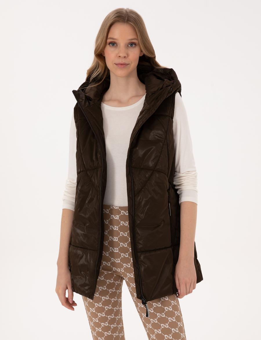 Kahverengi Regular Fit Yelek