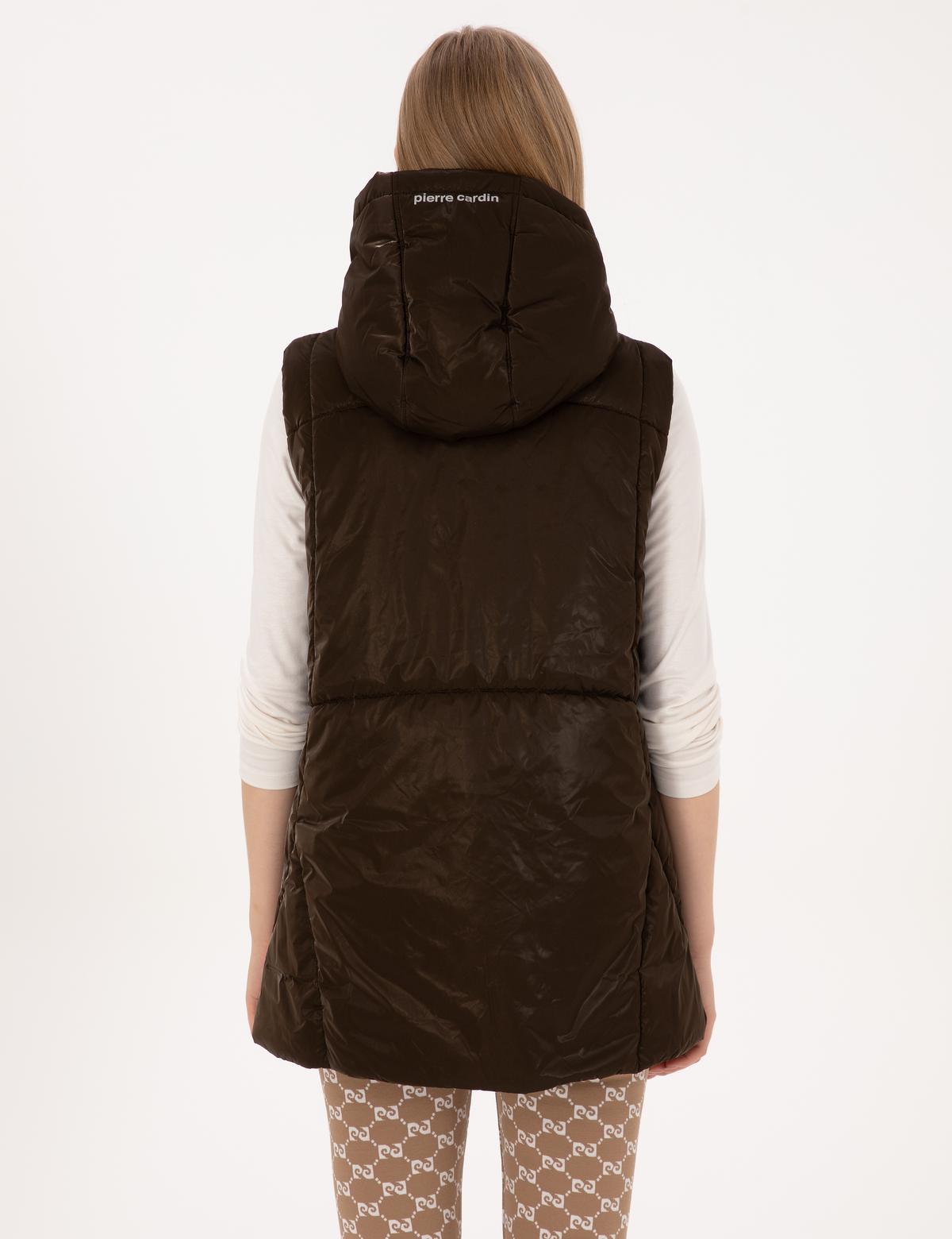 Kahverengi Regular Fit Yelek - 50308945013