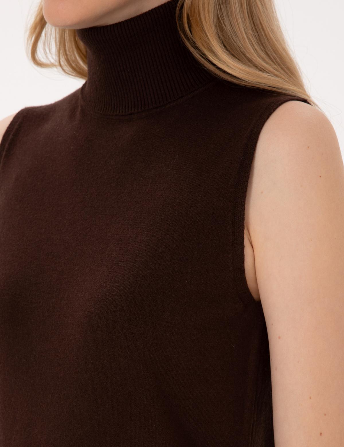 Kahverengi Slim Fit Kazak - 50311589016