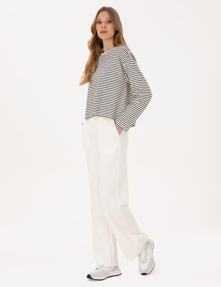 Ekru Loose Fit Eşofman Altı - 50309147012