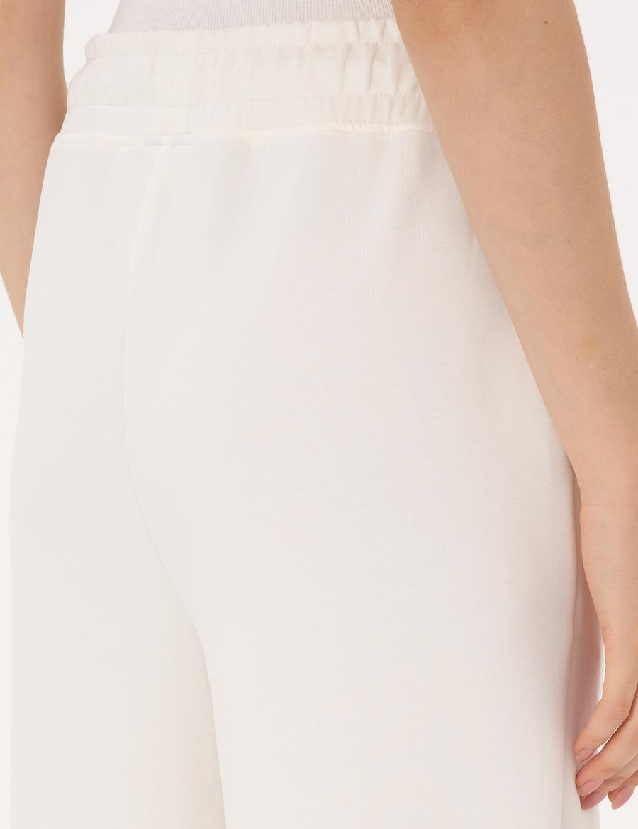 Ekru Loose Fit Eşofman Altı