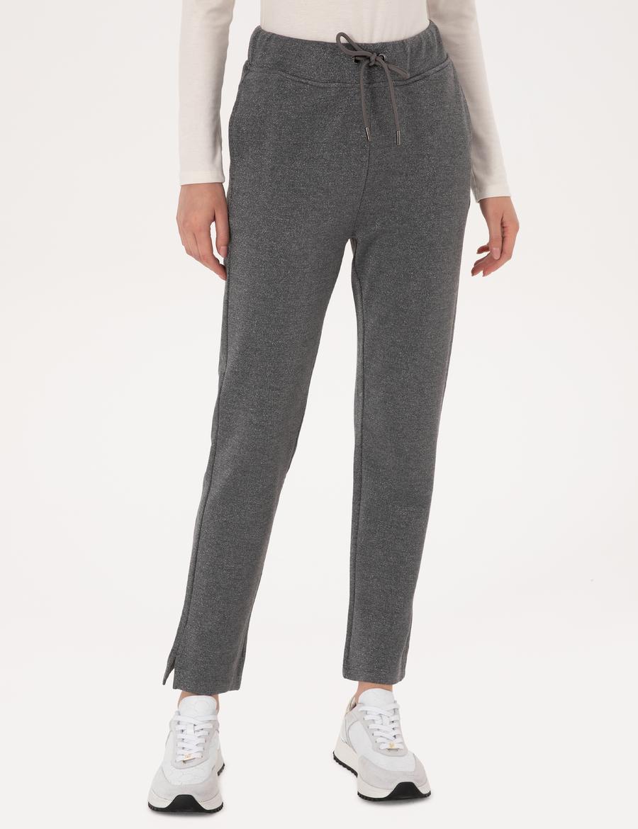 Gri Regular Fit Eşofman Altı